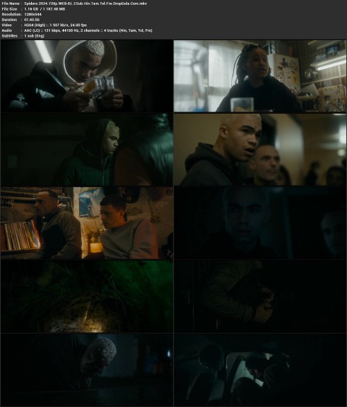 Spiders.2024.720p.WEB DL.ESub.Hin.Tam.Tel.Fre.DropGola.Com.mkv