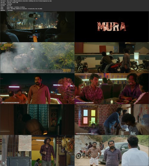 Mura.2024.1080p.MQ.WEB DL.ESub.DD5.1.640Kbps.Hin.Tam.Tel.Mal.DropGola.Fun.mkv