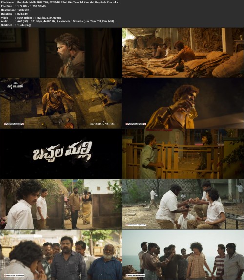Bachhala.Malli.2024.720p.WEB DL.ESub.Hin.Tam.Tel.Kan.Mal.DropGola.Fun.mkv