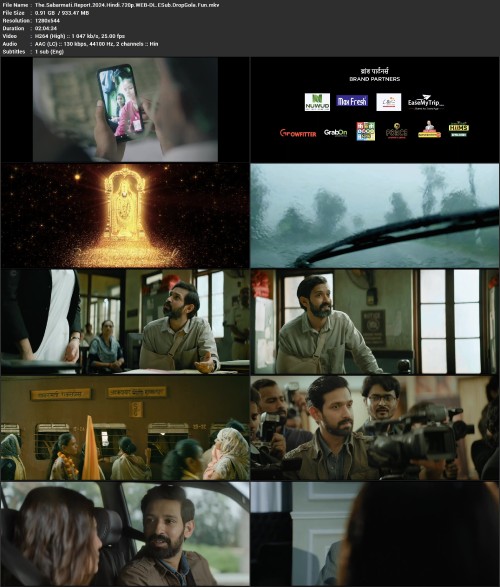 The.Sabarmati.Report.2024.Hindi.720p.WEB DL.ESub.DropGola.Fun.mkv