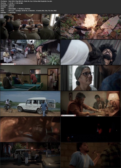 Pani.2024.720p.WEB DL.ESub.Hin.Tam.Tel.Kan.Mal.DropGola.Fun.mkv
