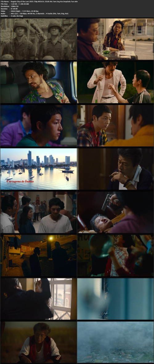 Bogota.City.of.the.Lost.2025.720p.WEB DL.ESUB.Hin.Tam.Eng.Kor.DropGola.Fun.mkv