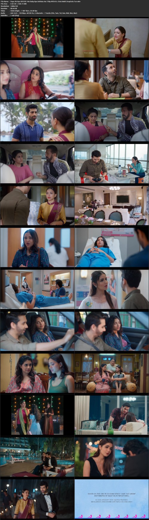 Oops.Ab.Kya.S01E02.Yeh.Baby.Kya.Kehlata.Hai.720p.WEB DL.ESub.Multi.DropGola.Fun.mkv