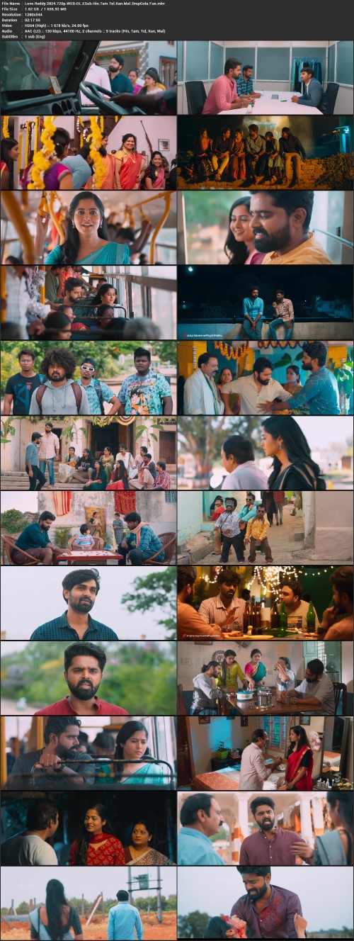 Love.Reddy.2024.720p.WEB DL.ESub.Hin.Tam.Tel.Kan.Mal.DropGola.Fun.mkv