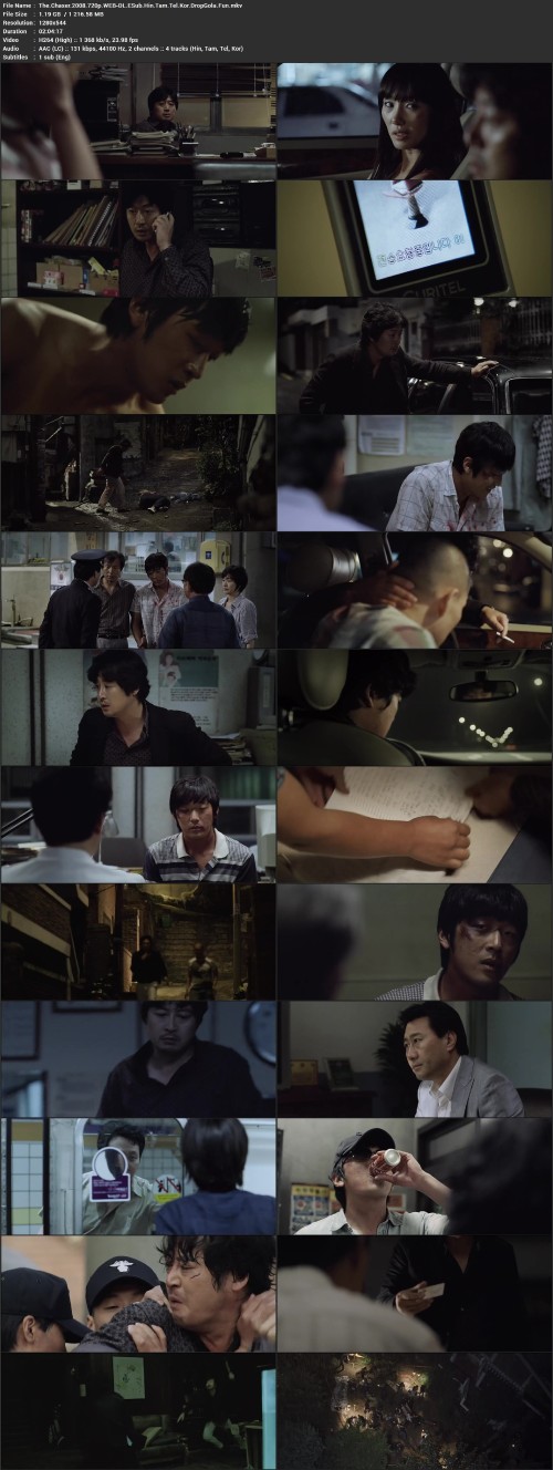 The.Chaser.2008.720p.WEB DL.ESub.Hin.Tam.Tel.Kor.DropGola.Fun.mkv