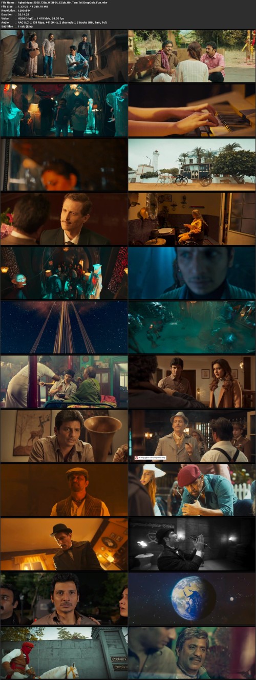 Aghathiyaa.2025.720p.WEB DL.ESub.Hin.Tam.Tel.DropGola.Fun.mkv