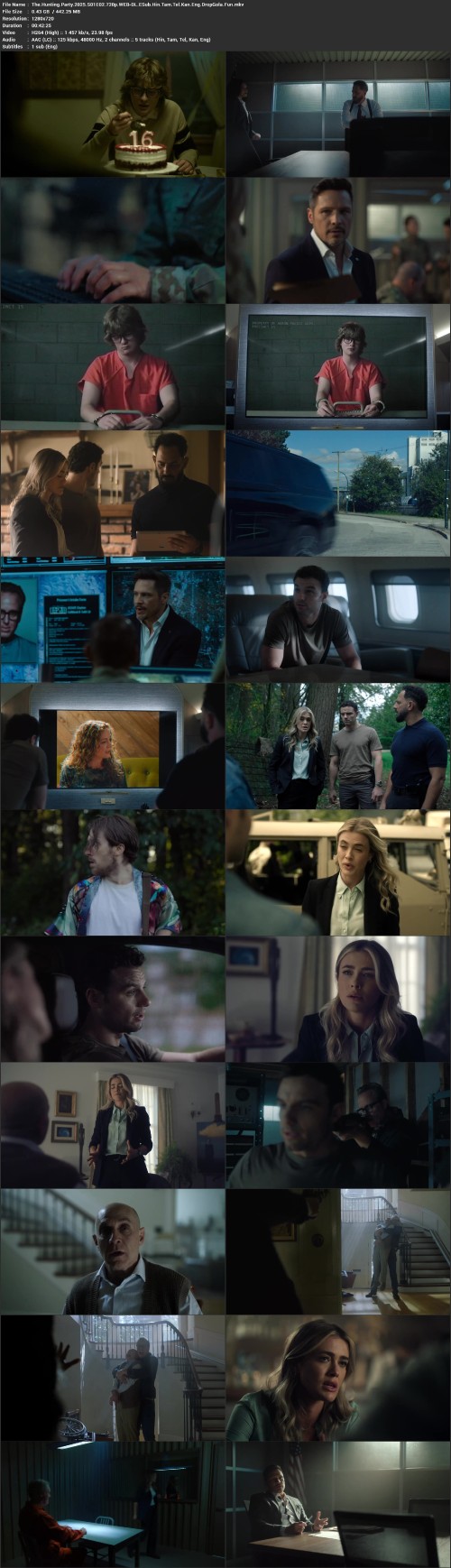 The.Hunting.Party.2025.S01E02.720p.WEB DL.ESub.Hin.Tam.Tel.Kan.Eng.DropGola.Fun.mkv