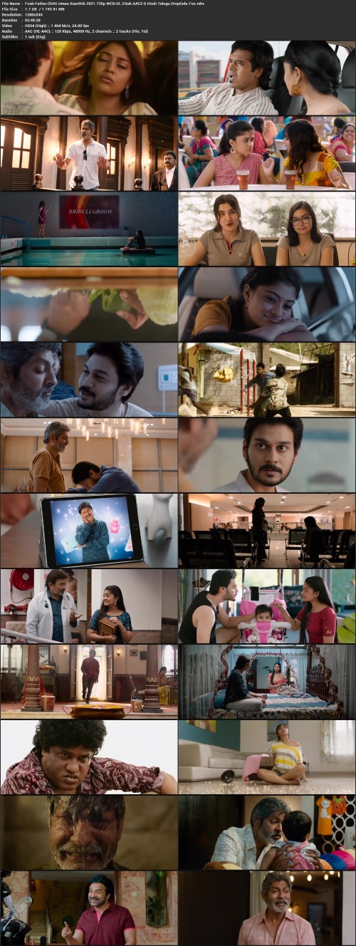 Fcuk Father.Chitti.Umaa.Kaarthik.2021.720p.WEB DL.ESub.AAC2.0.Hindi.Telugu.DropGola.Fun.mkv