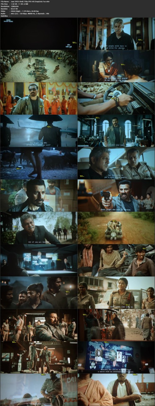 Jaat.2025.Hindi.720p.PRE HD.DropGola.Fun.mkv