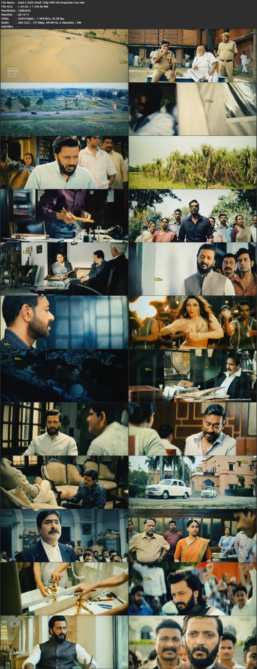 Raid.2.2025.Hindi.720p.PRE HD.DropGola.Fun.mkv