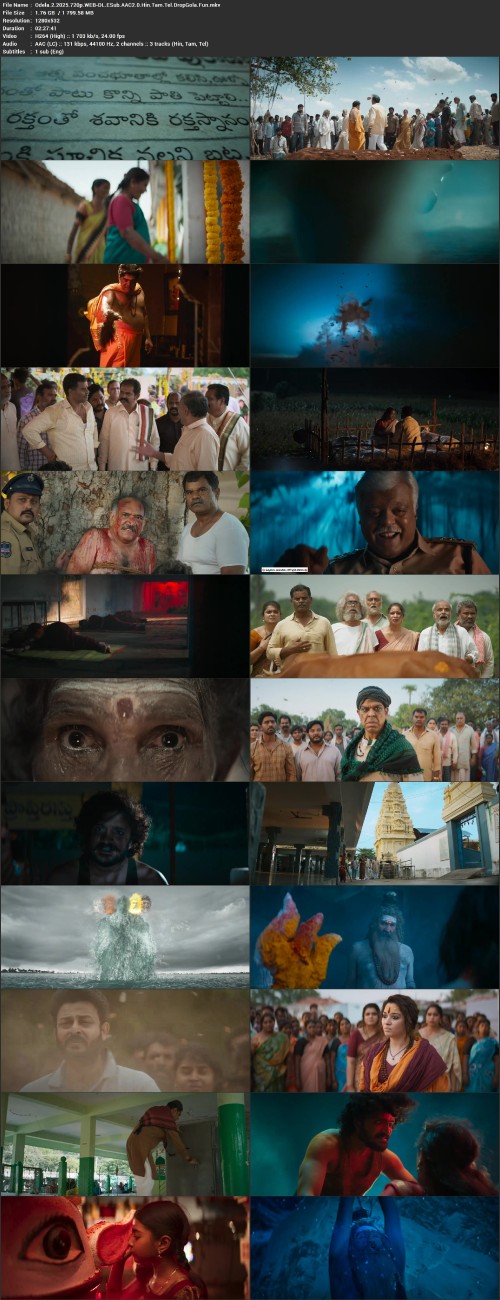 Odela.2.2025.720p.WEB DL.ESub.AAC2.0.Hin.Tam.Tel.DropGola.Fun.mkv