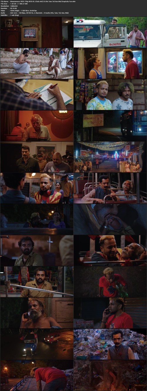 Maranamass.2025.720p.WEB DL.ESub.AAC2.0.Hin.Tam.Tel.Kan.Mal.DropGola.Fun.mkv