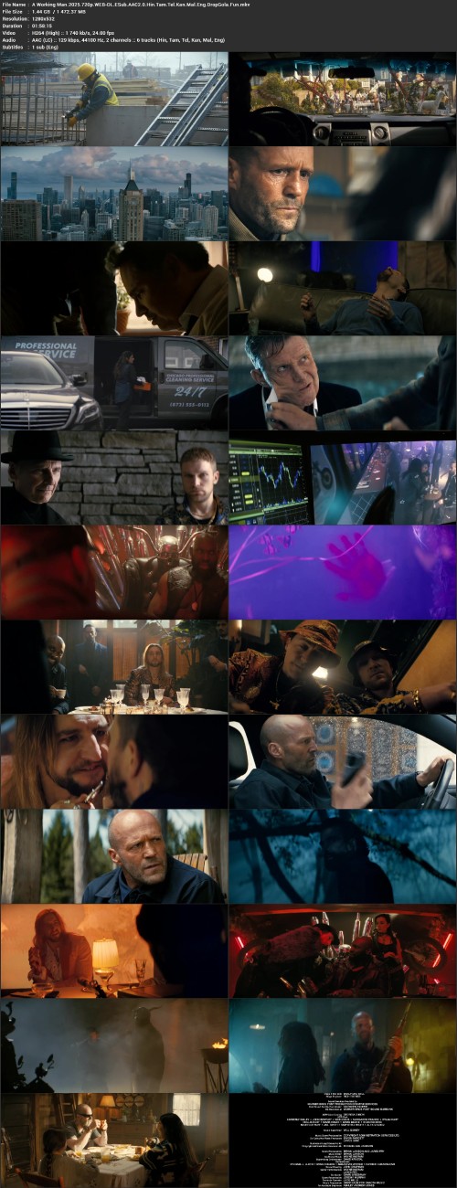 A Working Man.2025.720p.WEB DL.ESub.AAC2.0.Hin.Tam.Tel.Kan.Mal.Eng.DropGola.Fun.mkv