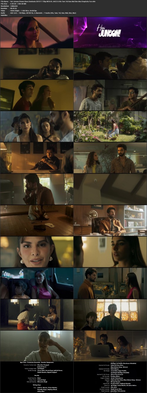 Hai.Junoon.Dream.Dare.Dominate.S01E17.720p.WEB DL.AAC2.0.Hin.Tam.Tel.Kan.Mal.Ben.Mar.DropGola.Fun.mk